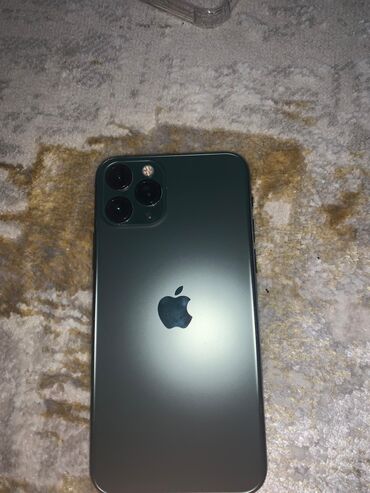 цены на бу айфоны: IPhone 11 Pro, Колдонулган, 64 ГБ, Жашыл, Каптама, 83 %