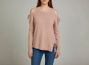 Swetry: Sweter damski, rozmiar M