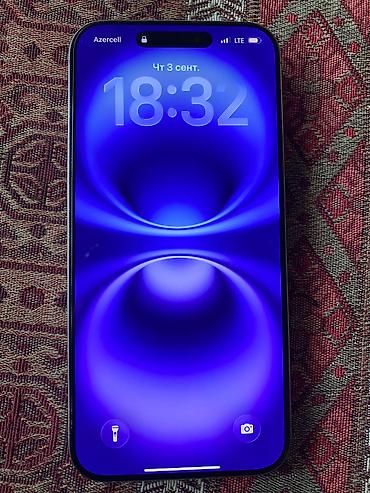 Mobil telefon və aksesuarlar: IPhone 16 Pro Max, 256 GB, Natural Titanium — 1