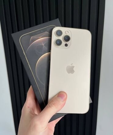 iphone 12 цена в баку: IPhone 12 Pro Max, 256 GB, Qızılı, Face ID