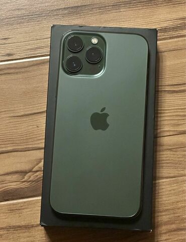 iphone x рассрочка: IPhone 13 Pro Max, Б/у, 256 ГБ, Зеленый