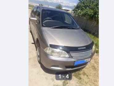 авто из кореи в наличии в бишкеке: Минивэн Honda Odyssey в светло-сером цвете, предназначен для