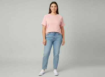 różowe t shirty oversize: Футболка жіноча, розмір XL