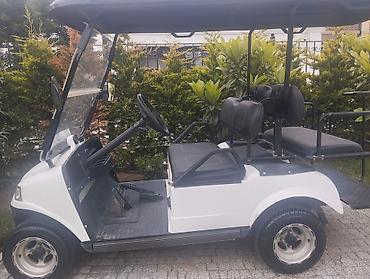 Microcar: Elektrik qolf karı – 2+2 yerlik, ağ rəng Xüsusiyyətlər: - Elektrik — 3