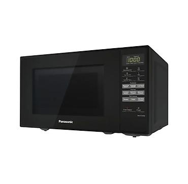 Mikrodalğalı soba Panasonic, Ayrıca dayanan, Mikrodalğalar ilə, rəng - Qara, Yeni
