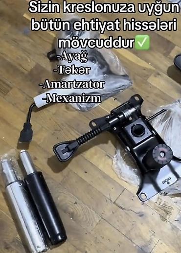 berber mebeli: Bərbər və salon kresloları üçün ehtiyat hissələri mövcuddur — 1