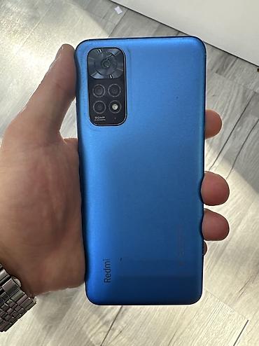 google pixel fold: Redmi Note 11, 128 GB, rəng - Mavi, Barmaq izi — 1