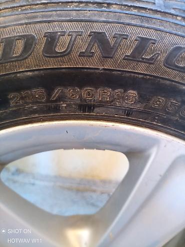 купить шины на тойота камри: Колесо в сборе: литой диск Toyota + зимняя шина Dunlop. 215.60.16 — 2