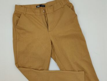 spodnie woskowane damskie stradivarius: Zara, Брюки жіночі, розмір M