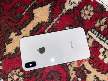 айфон кара балта: IPhone X, Колдонулган, 64 ГБ, 100 %