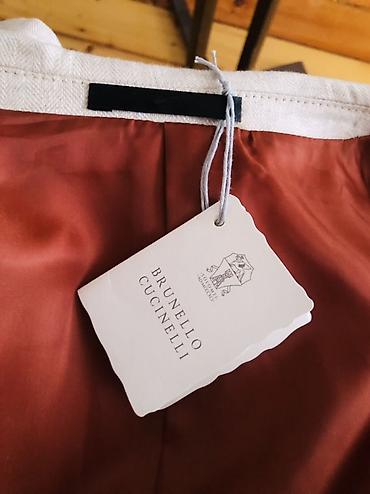 мужской льняной костюм: Мужской костюм Brunello Cucinelli, Made in Italy. - Комплект: пиджак — 5