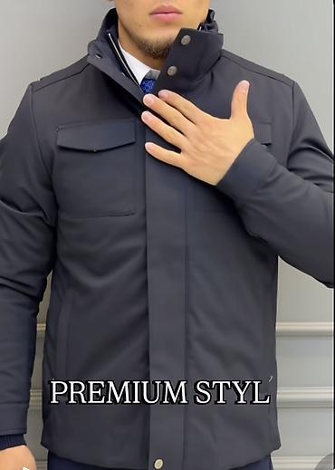 Куртки: Мужская утеплённая городская куртка Premium Style - Цвет — 2