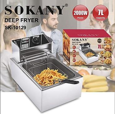 Фритюрница электрическая SOKANY SK-10129 - Мощность: 2000 Вт —