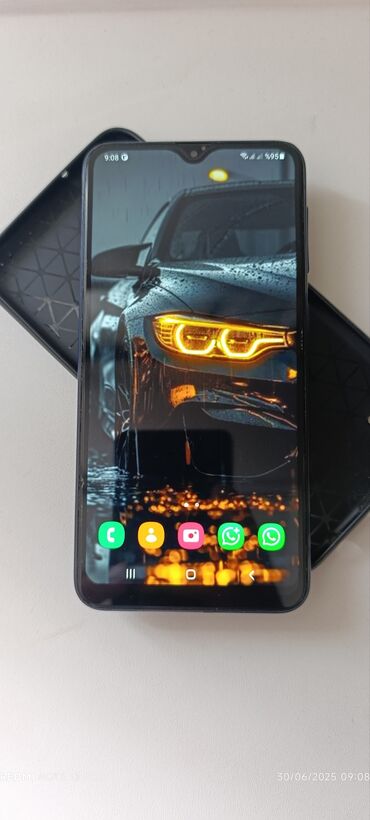 soba islenmis: Samsung Galaxy A10, 32 GB, rəng - Göy, Sensor, İki sim kartlı