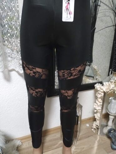 Helanke, biciklistički šortsevi: HELANKE kao eko koža meke i elastične. Univerzalna velicina Cena 950 — 2