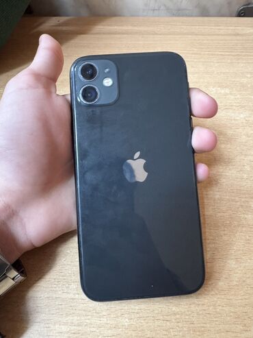 ayfon 6 ekran: IPhone 11, 64 GB, Qara, Face ID