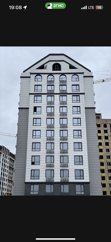 Продажа квартир: 2 комнаты, 77 м², Элитка, 9 этаж, ПСО (под самоотделку)