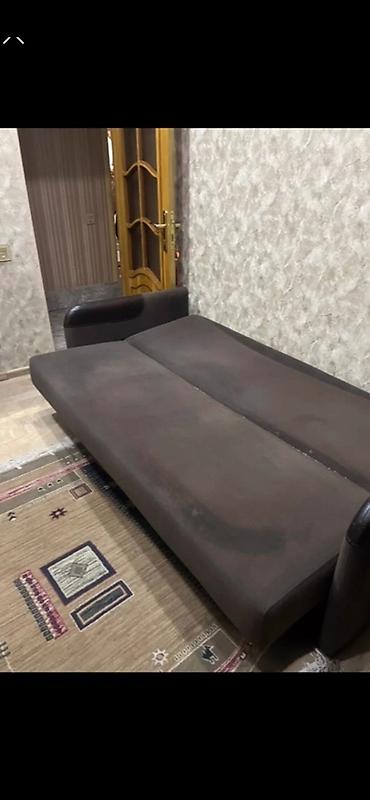 Divanlar: Bazali Çevrilən divan (divan‑çarpayı), qəhvəyi rəng - Mexanizm — 6