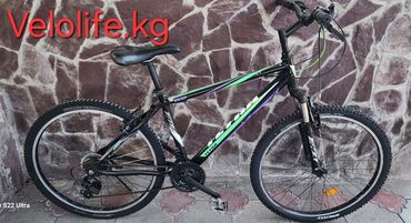 велосипеды с алюминиевой рамой: Велосипед Tetra, Привозные из Кореи, Размер Колеса 26, Размер Рамы 17