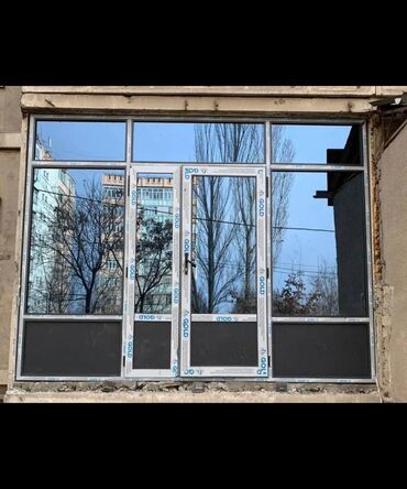 витражные двери: Буюртмага металл жана пластик терезелер, Витраждык