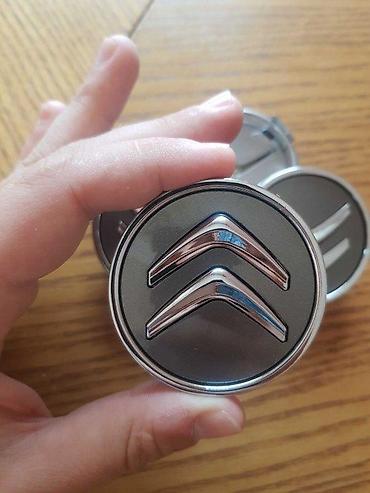 Ratkapne: ČEPOVI POKLOPCI ZA FELNE CITROEN 3D 60 MM / 57 MM - ORIGINAL | — 1