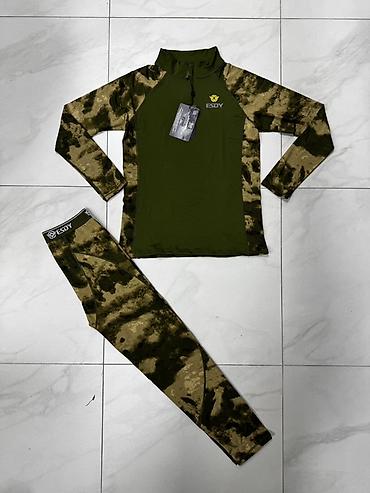 штаны облегающие: Термокомплект Canada Goose (верх с длинным рукавом + леггинсы) - — 8
