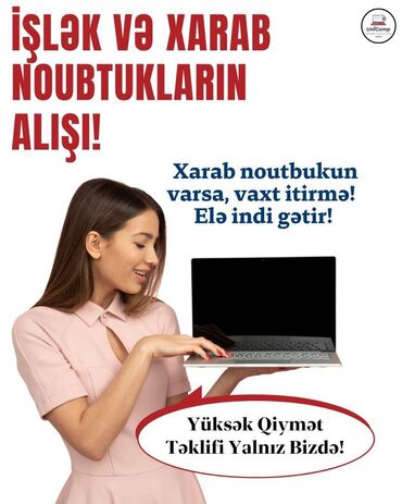Kompüter ehtiyyat hissələri: 🔹 Noutbuk və Kompüterlərin Alışı – Yüksək Qiymətə! İstər işlək olsun