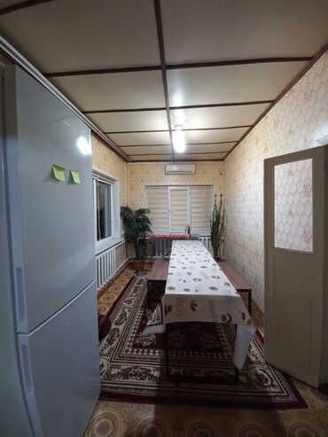 аренда дома рабочий городок: 30 кв. м, 1 бөлмө, Жылытылган, Жылуу пол, Брондолгон эшиктер