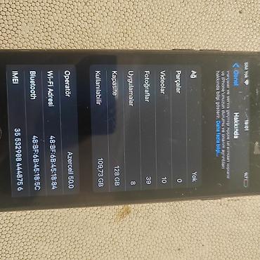 yupiter yp 333 update: IPhone 7, 128 GB, Qara, Barmaq izi — 7