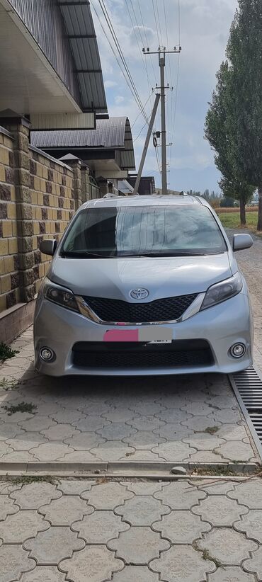 минивены тойота в Кыргызстан | Автозапчасти: Toyota Sienna: 3.5 л | 2015 г. | Минивэн