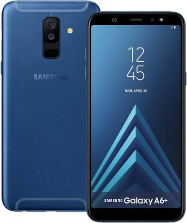 чехол samsung j5: Samsung Galaxy A6 Plus, 32 ГБ, цвет - Синий