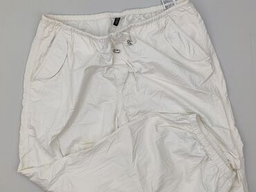 woskowane spodnie z wysokim stanem h m: H&M Divided, 3/4 Trousers for women, size L