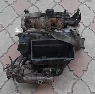 мотор дымит: Бензиновый мотор Hyundai 1997 г., 0.8 л, Б/у, Оригинал