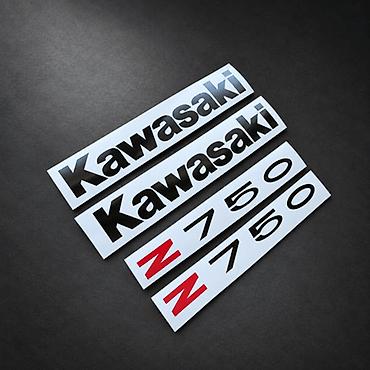 zumba za rupe: Kawasaki Z 750 Moto Nalepnice – Komplet Oznaka- 2842 Komplet Kawasaki — 1
