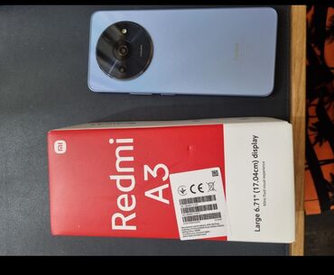 телефн: Redmi a3 покупался неделю назад новый есть чек