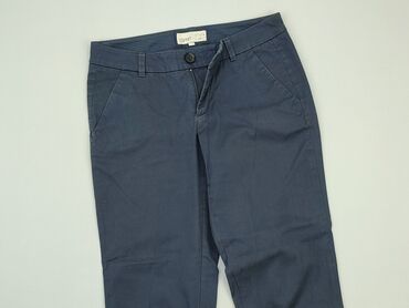 materiałowe spodnie w kratkę: Material trousers, XS (EU 34), condition - Good