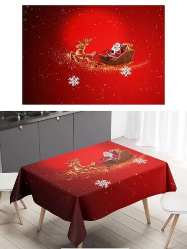 Kuhinjski tekstil: Stolnjak, Novo, bоја - Crvena — 6