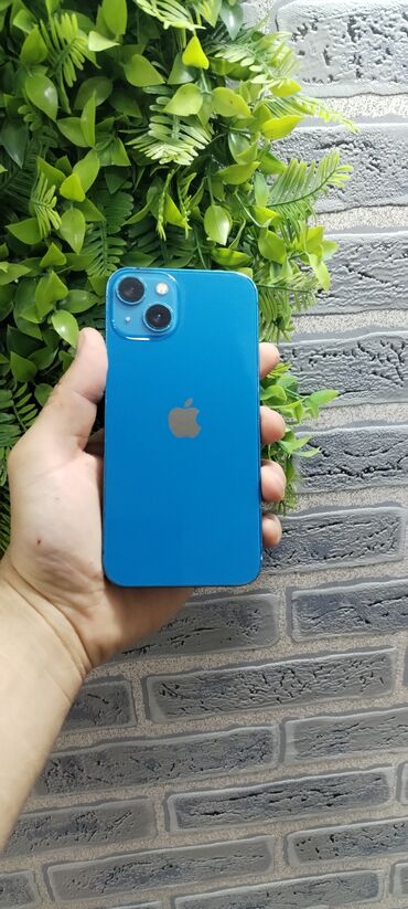 Apple iPhone: IPhone 13, 128 GB, Blue Titanium, Zəmanət, Kredit, Simsiz şarj