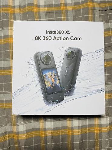 Insta360 X5 — 8K 360 Action Cam Был куплен новым 06/06/2026г в at lalafo.kg Insta360 X5 — 8K 360 Action Cam Был куплен новым 06/06/2026г в