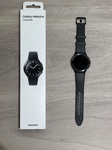 Акылдуу сааттар: Samsung Galaxy Watch4 Classic (черный) - Модель: Galaxy Watch4 — 1