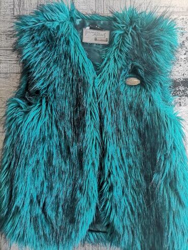 dugački ženski prsluci: PS Fashion, M (EU 38), color - Turquoise
