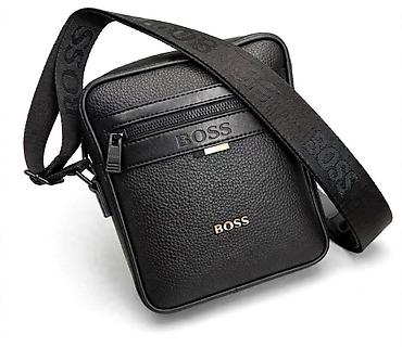mona torbica sa slovom m: Muška crossbody torbica BOSS – kompaktna i praktična - Materijal — 1