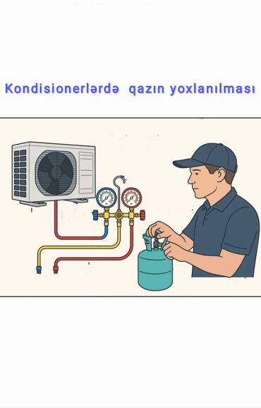 kondisaner temiri: Təmir, Split kondisionerlər, Frion vurulması, Pulsuz diaqnostika