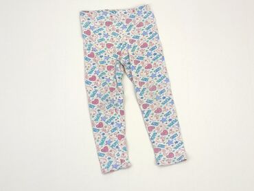 spodnie na szelkach dla dziewczynki: Legginsy dziecięce, 2-3 lat, 92/98, stan - Dobry