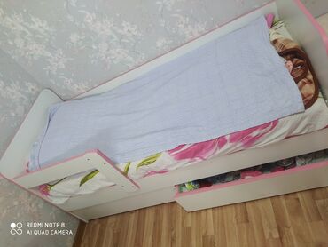 2 ярусный кровать: Односпальная кровать, Б/у