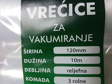 kese za rezanca: Folija Kese za vakumiranje - Vakum kese rolne Na prodaju veca — 2