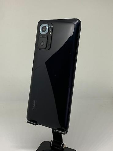 Redmi: Redmi, Redmi Note 10 Pro, Б/у, 128 ГБ, цвет - Черный, 2 SIM — 2