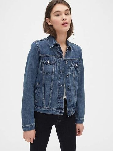 женская джинсовка: Джинсовая куртка, Классическая модель, Лето, S (EU 36), M (EU 38)