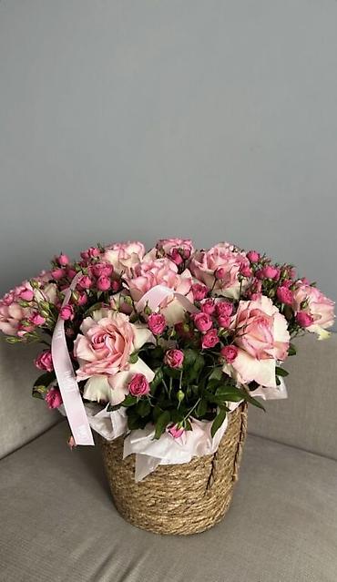 корзину: 101 роза в корзине Соберем корзины на любой вкус и бюджет 🥰 Цветы по — 2