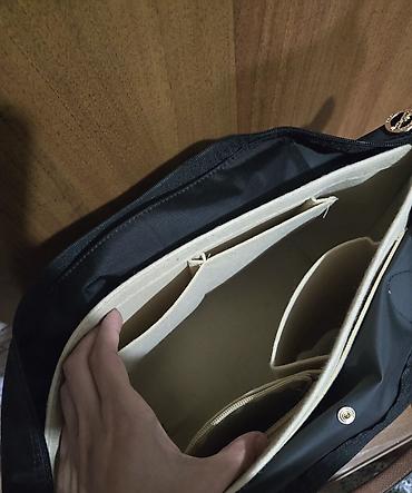 longchamp сумка: Сумка Longchamp размера L - Цвет: черный - Состав нейлон - — 3